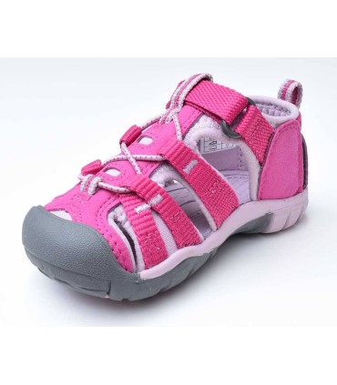 Sandalia Keen Seacamp II Very Berry/Dawn Pink infantil | La granota