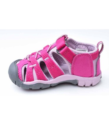 Sandalia Keen Seacamp II Very Berry/Dawn Pink infantil | La granota