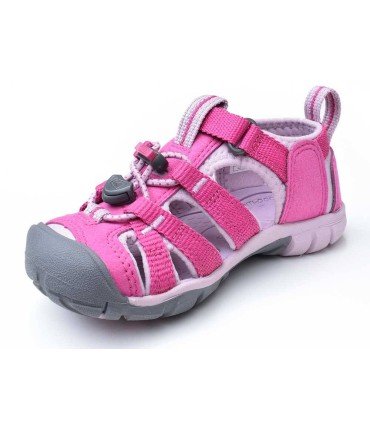 Sandalia Niña Keen Seacamp II Very Berry/Dawn Pink