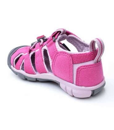 Sandalia Niña Keen Seacamp II Very Berry/Dawn Pink