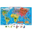 Puzzle Magnético Mapa del Mundo Janod