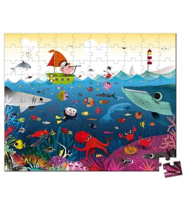 Puzzle El Mundo Submarino Janod 100 Piezas | Puzzles en La ...