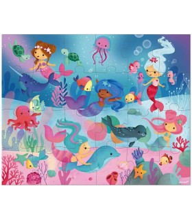 Puzzle Sirenas Janod 24 Piezas | Puzzles en La Granota