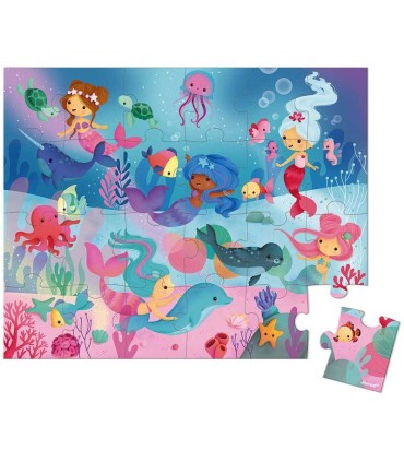 Puzzle Sirenas Janod 24 Piezas | Puzzles en La Granota