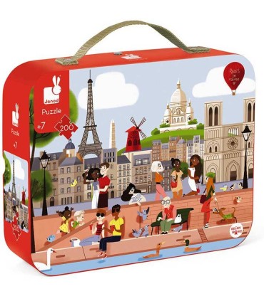 Puzzle París Janod 200 Piezas | Puzzles en La Granota