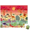 Puzzle La Reserva de Animales Janod 54 Piezas
