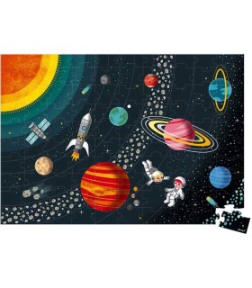 Puzzle El Sistema Solar Janod 100 Piezas | Puzzles en La Granota