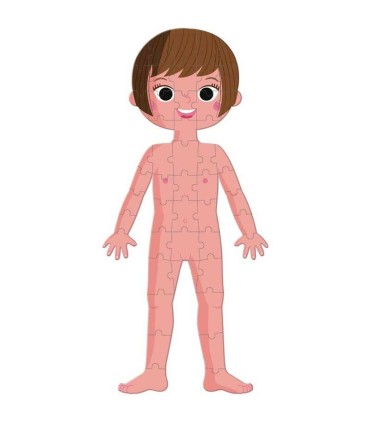 Set 4 Puzzles El Cuerpo Humano Janod | Puzzles en La Granota