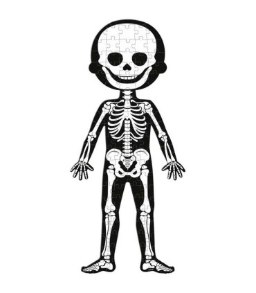 Set 4 Puzzles El Cuerpo Humano Janod | Puzzles en La Granota