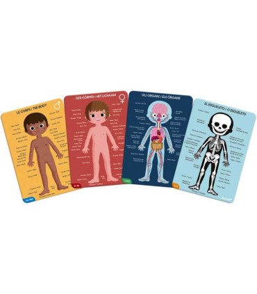 Set 4 Puzzles El Cuerpo Humano Janod | Puzzles en La Granota