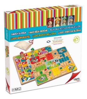 Parchís y Oca Pirata Cayro | Juegos de mesa en La Granota