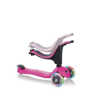 Patinete Globber Go Up 4 en 1 Lights Rosa | Patinetes en La Granota