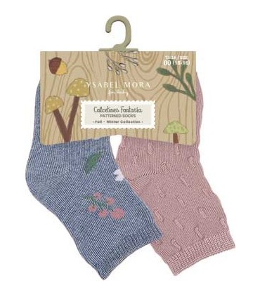 Calcetín Bebé Ysabel Mora Pack 2 | Calcetines en La Granota