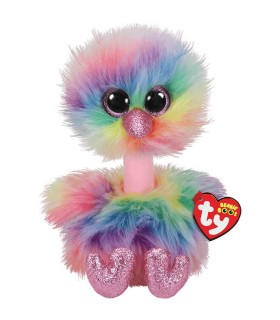 Peluche Beanie Boos Avestruz Asha  15 cm | Peluches en La Granota