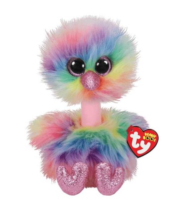 Peluche Beanie Boos Avestruz Asha  15 cm | Peluches en La Granota