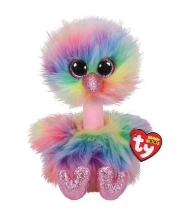 Peluche Beanie Boos Avestruz Asha 24 cm | Peluches en La Granota