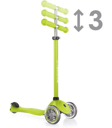 Patinete Globber Primo Verde Lima | Patinetes 3 ruedas en La Granota