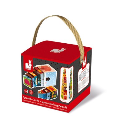 Pirámide Encajable Las Cuatro Estaciones Janod | La Granota Online