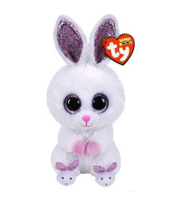 Peluche Beanie Boos Conejo Slippers 15 cm | Peluches en La Granota