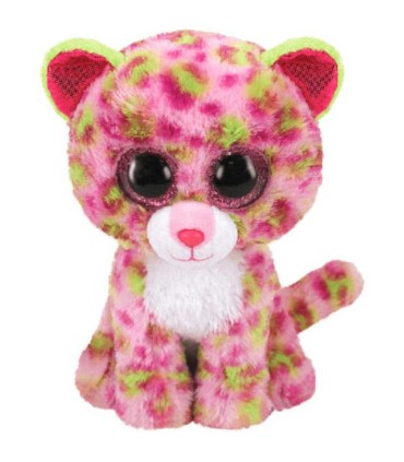 Peluche Beanie Boos Leopardo Lainey 15 cm | Peluches en La Granota