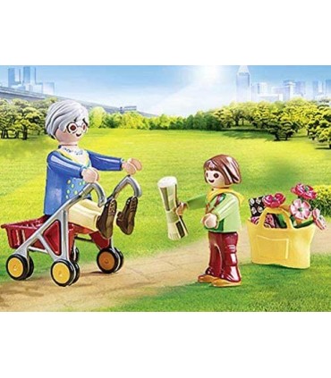 Abuela con Niña Playmobil 70194 | La Granota