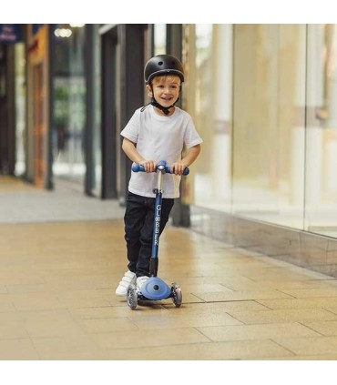 Patinete Globber Primo Lights Navy Blue | La Granota