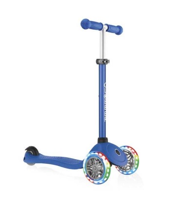 Patinete Globber Primo Lights Navy Blue | La Granota