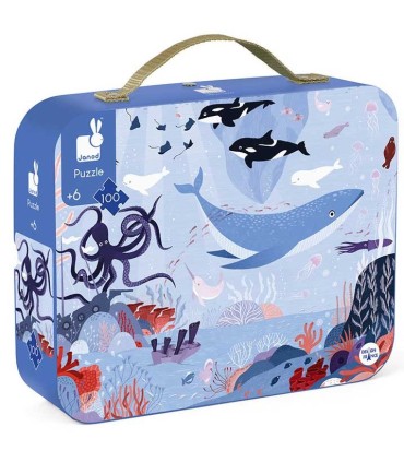 Puzzle Océano Ártico Janod 100 Piezas | Puzzles en La granota