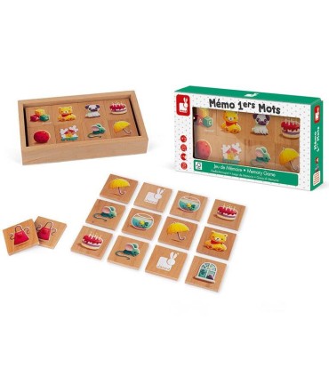 Memo Primeras Palabras Janod | La Granota