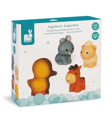 Lanzadores de Agua Animales de Granja Janod | La Granota