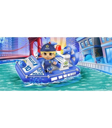 Lancha Policía PinyPon Action | La Granota