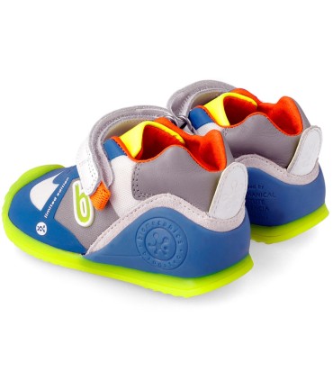 Deportiva Biomecanics Bebé Azul Eléctrico Multicolor | La Granota