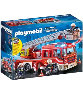 Playmobil 9463 - Camión de Bomberos y escalera con luces | La Granota