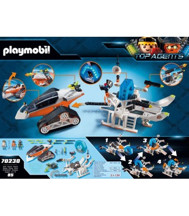 Playmobil 70230 Spy Team Comando de Nieve | La Granota