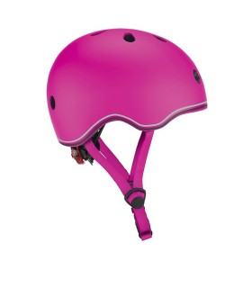 Casco Globber Go Up Lights Rosa | La Granota