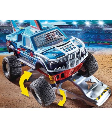 Stuntsowh Monter Truck Shark Playmobil 70550 | La Granota