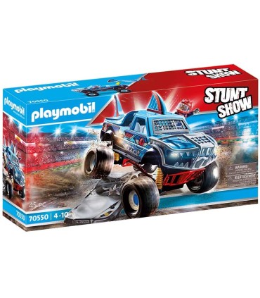 Stuntsowh Monter Truck Shark Playmobil 70550 | La Granota