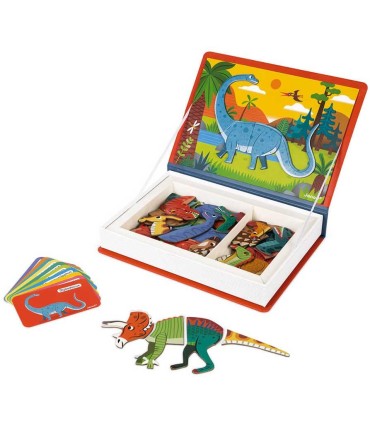 Libro Magnético Dinosaurios Janod | Juguetes Educativos La Granota