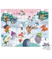 Puzzle Fiesta en la Nieve Janod 36 Piezas