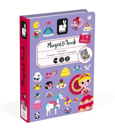 Libro Magnético Princesas Janod | Juguetes Educativos La Granota