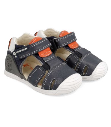 Sandalia Biomecanics Niño Azul Marino | La Granota