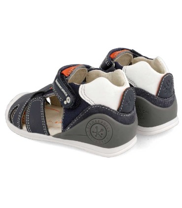 Sandalia Biomecanics Niño Azul Marino | La Granota