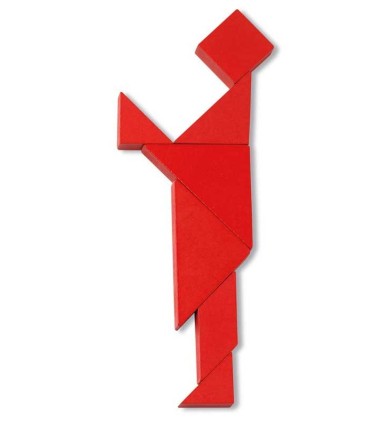 Juego Tangram 4 Madera Cayro | La Granota