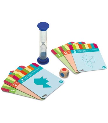 Juego Tangram 4 Madera Cayro | La Granota