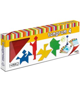 Juego Tangram 4 Madera Cayro | La Granota