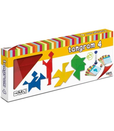 Juego Tangram 4 Madera Cayro | La Granota