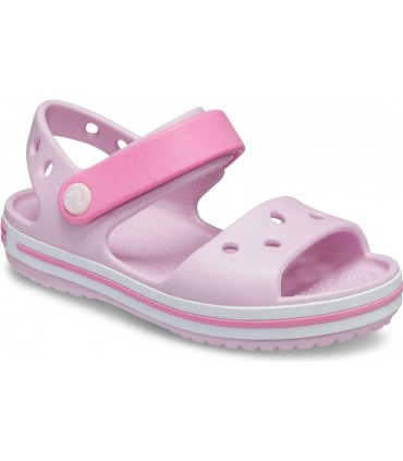 Sandalia Niña Crocs Crocband Ballerina Pink | La Granota