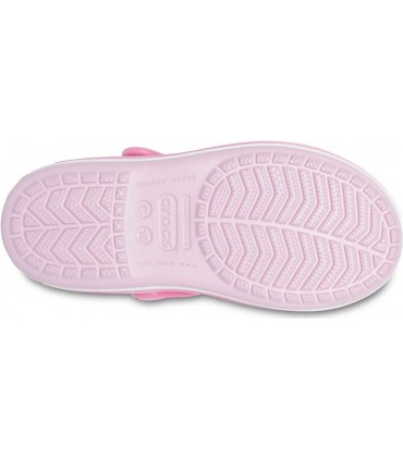 Sandalia Niña Crocs Crocband Ballerina Pink | La Granota