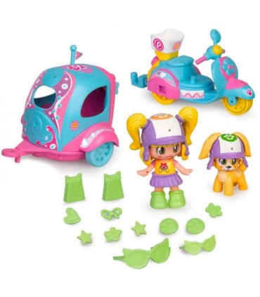 PinyPon My Puppy and Me Moto con Remolque | La Granota