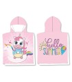 Poncho Unicornio Hello Summer